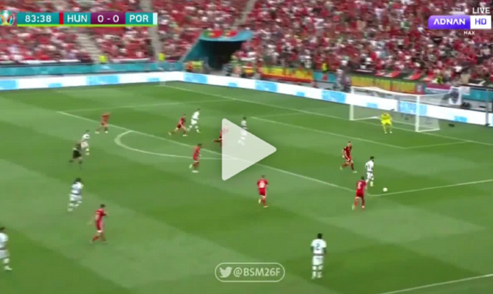 RYKOSZET i Rapheal Guerreiro na 1-0 dla Portugalii w meczu z Węgrami [VIDEO]